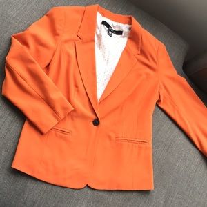 Kensie Orange Blazer